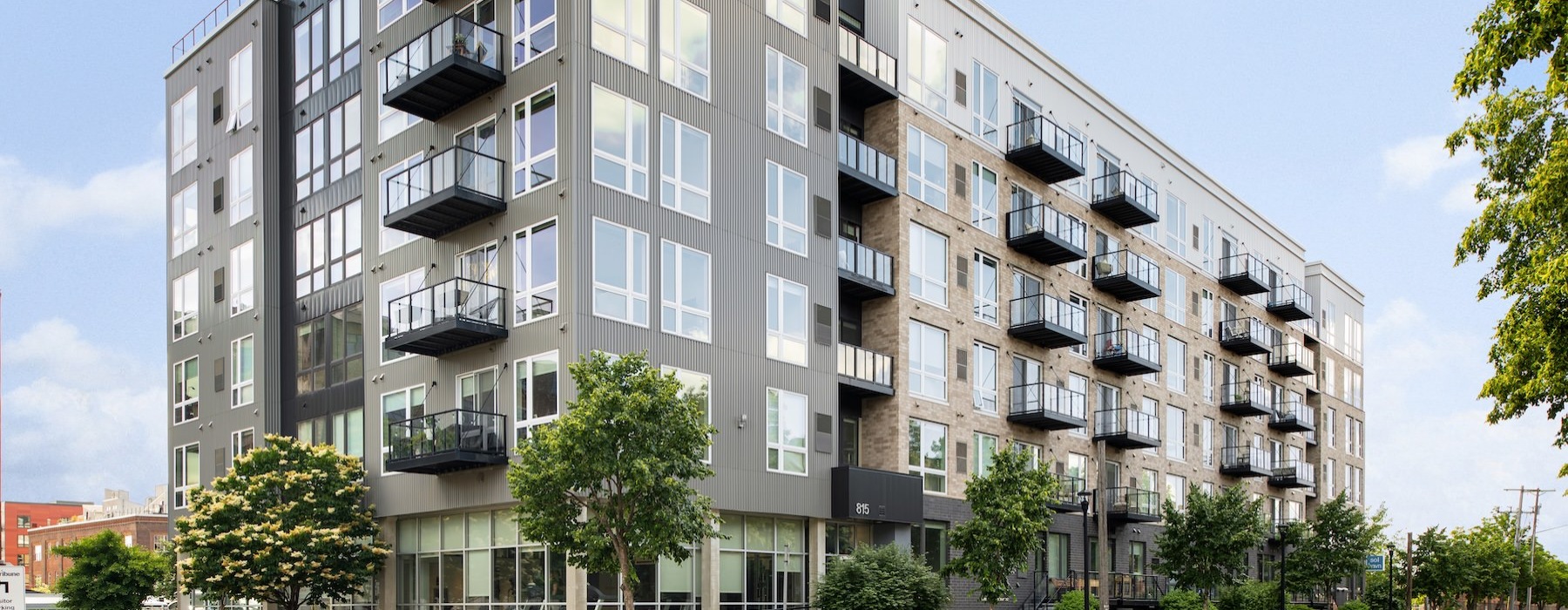 an apartment building